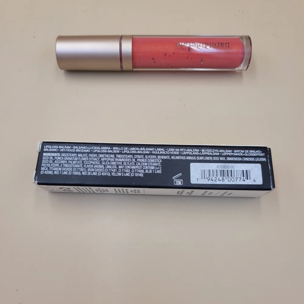 bareMinerals Lip Gloss-Balm - Trust - 0.12 fl oz New In Box